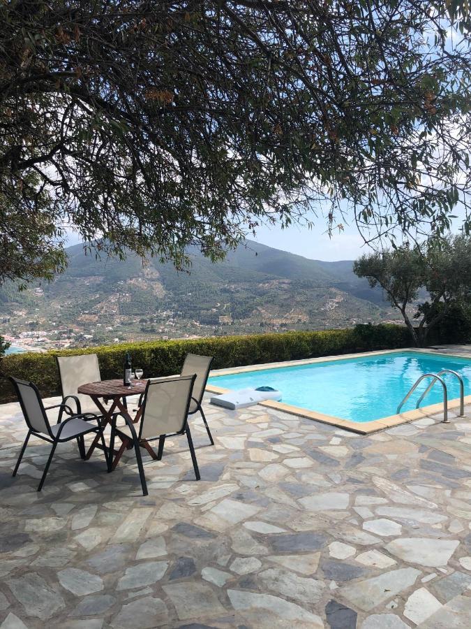 Erato Villa Skopelos Town Bagian luar foto