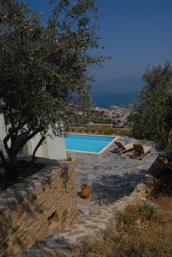 Erato Villa Skopelos Town Bagian luar foto