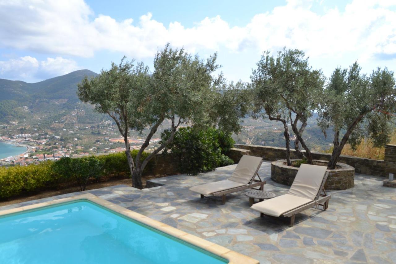 Erato Villa Skopelos Town Bagian luar foto