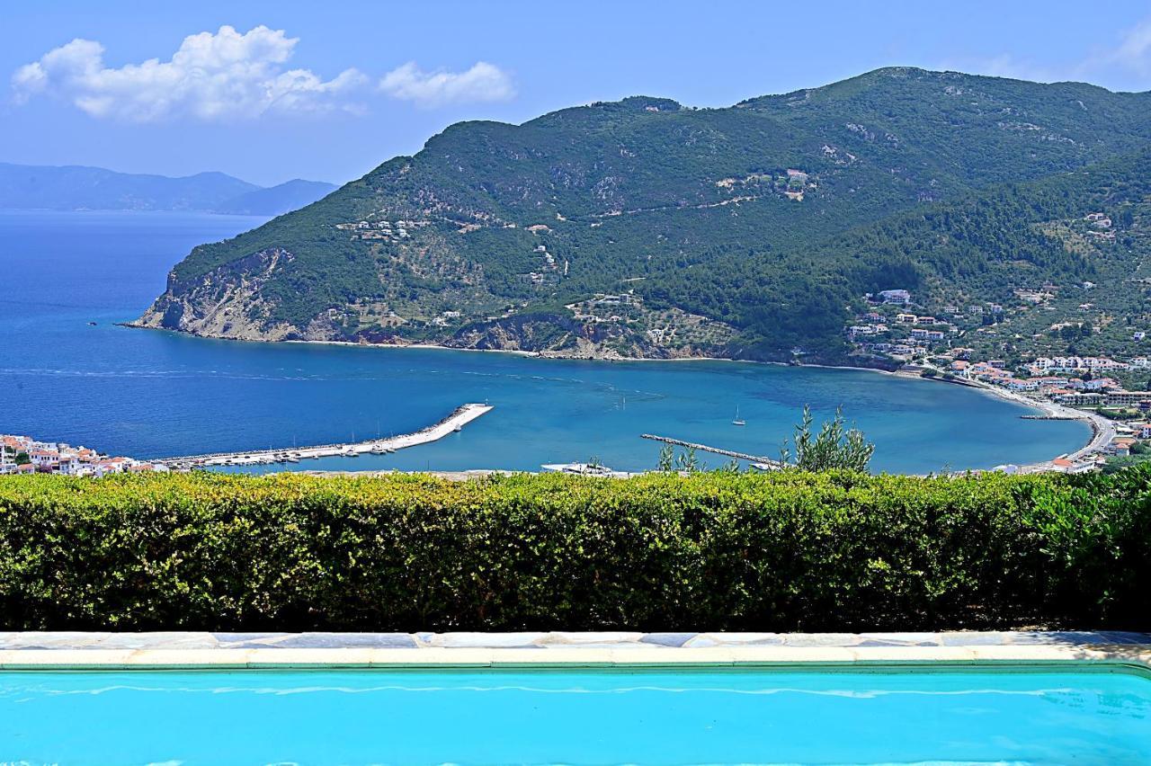 Erato Villa Skopelos Town Bagian luar foto