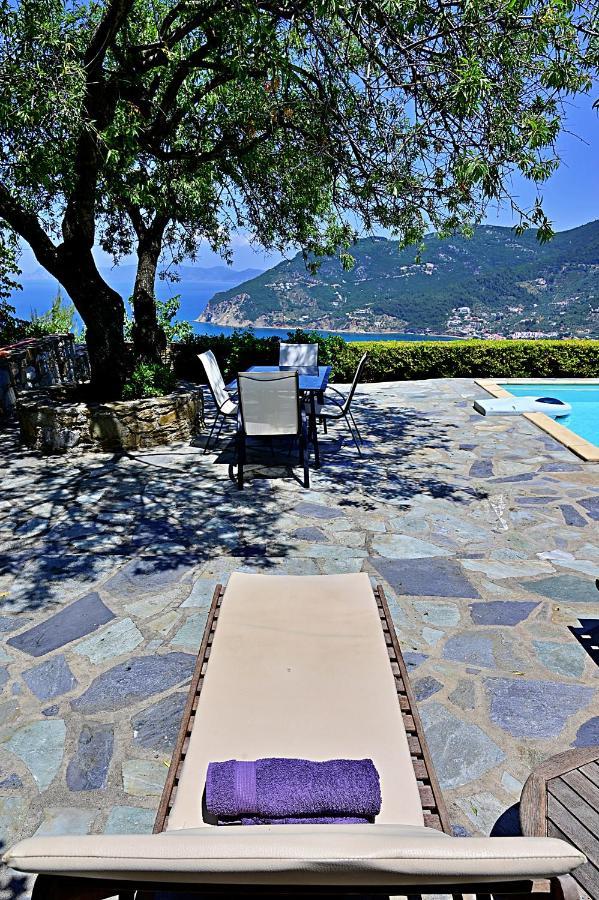 Erato Villa Skopelos Town Bagian luar foto