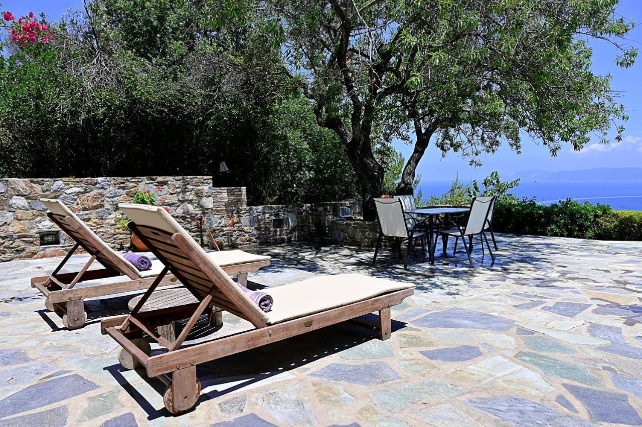 Erato Villa Skopelos Town Bagian luar foto